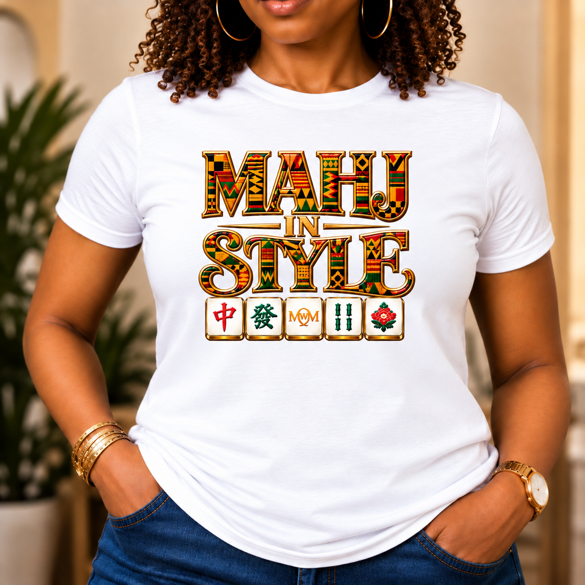 Mahj in Style Tee