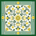 Emerald & Gold Bloom