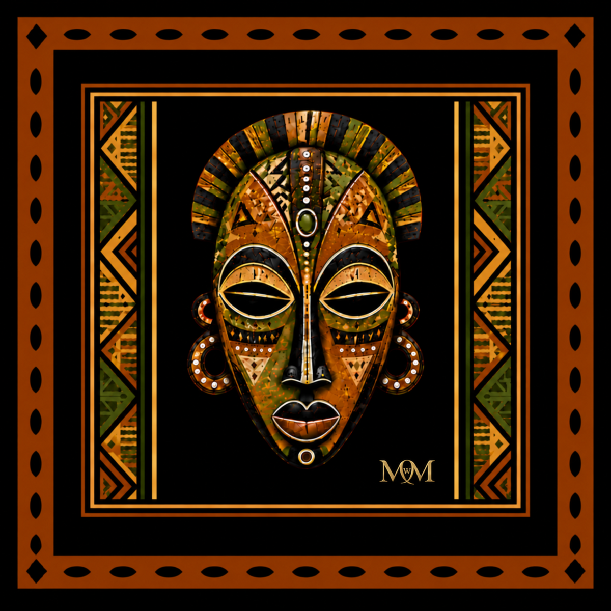 Spirit Shield Mahjong Mat